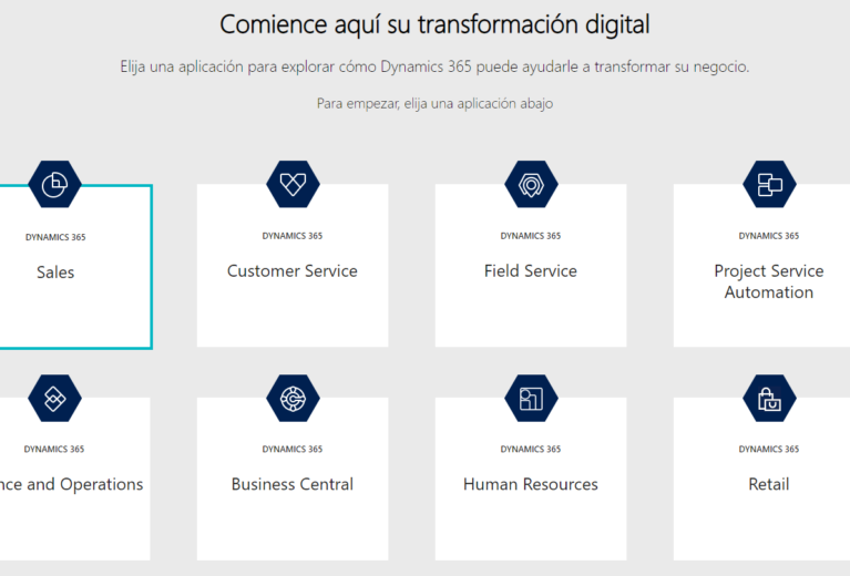 Business Central — selección de versión